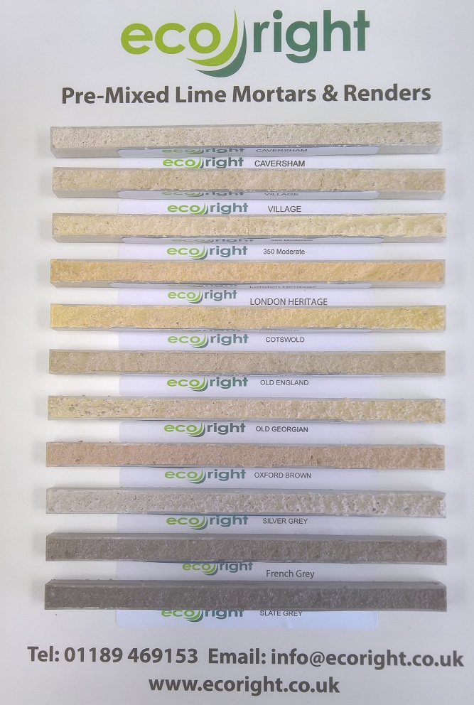 Hydraulic Lime Mortar Mixes Silos & IBCs & 25kg Bags EcoRight